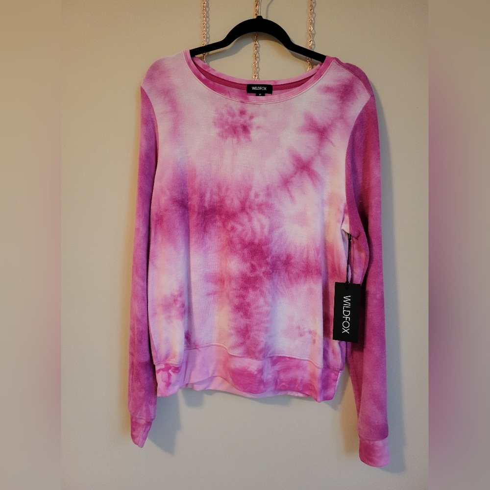 Wildfox love potion tie dye sweatshirt size Medium